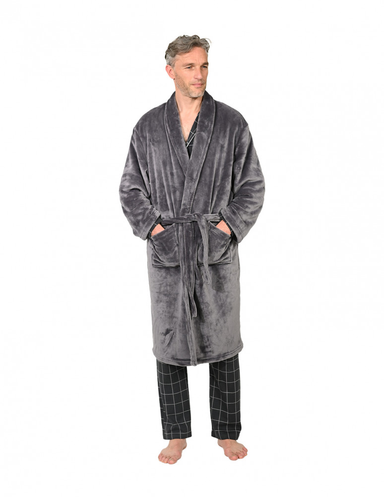 Peignoir polaire mixte chaud & doux KOMO