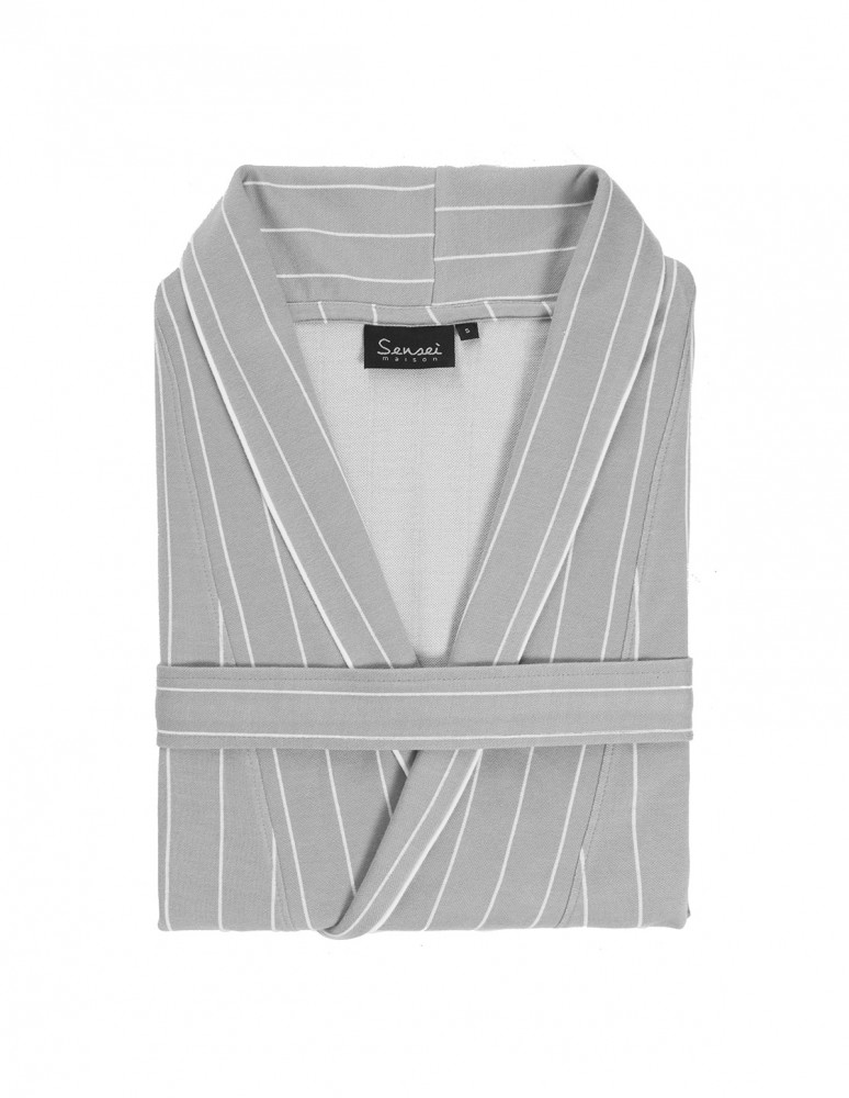 Robe de chambre rayée femme ANDREA