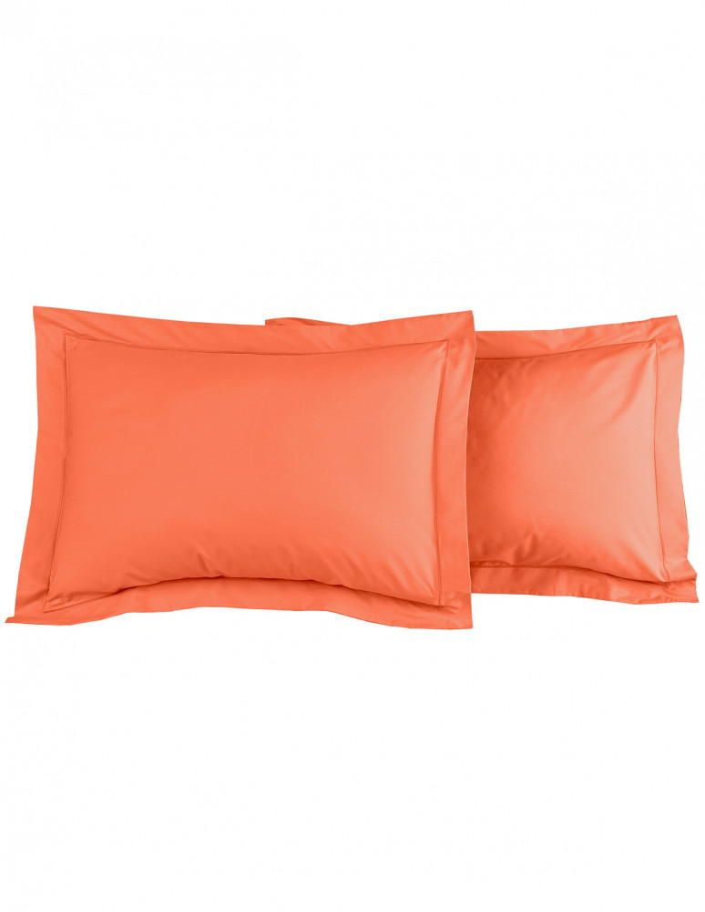 Lot de 2 taies d'oreiller en percale...