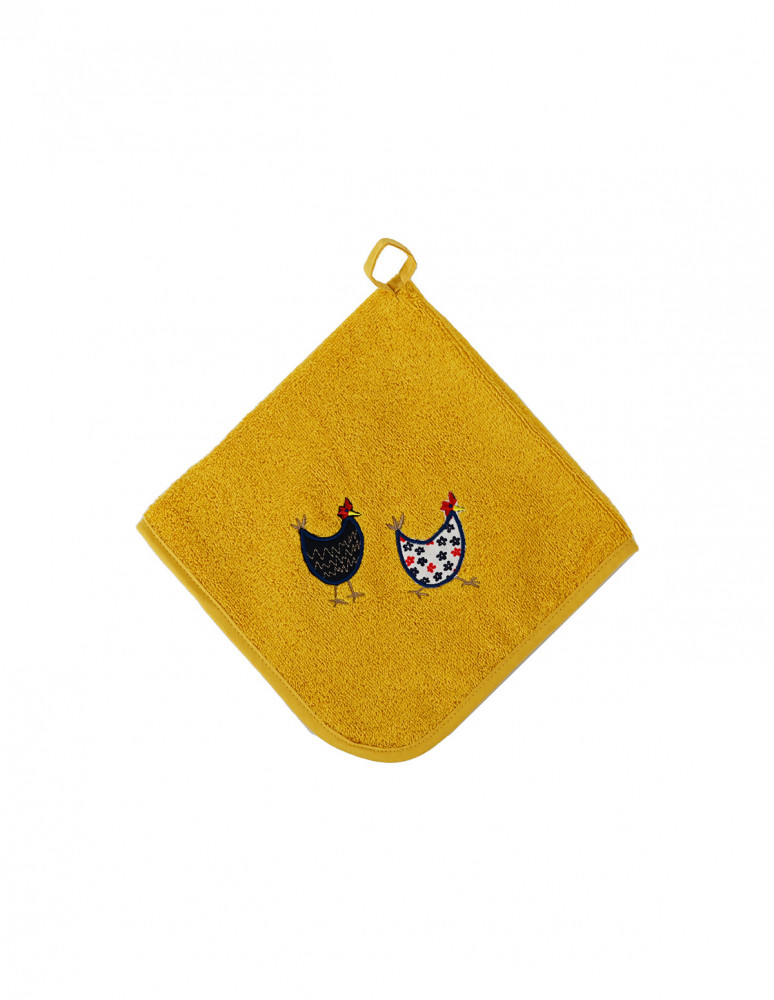 Lot de 3 torchons carrés... 2