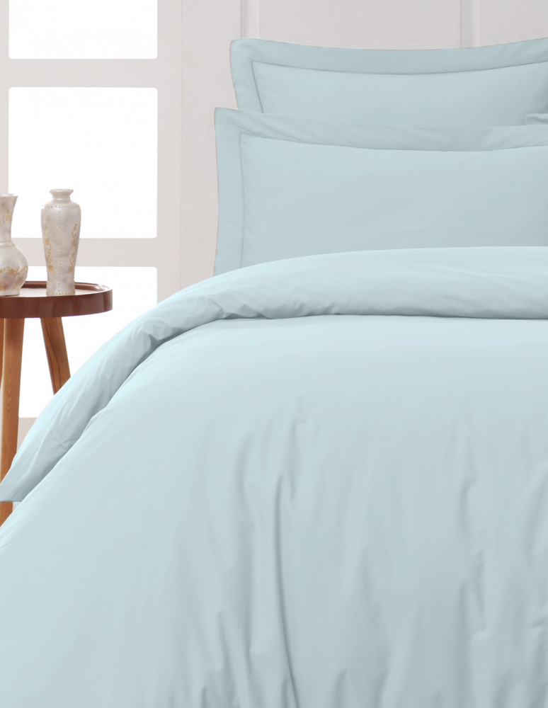 Drap plat en percale de coton SOFT...