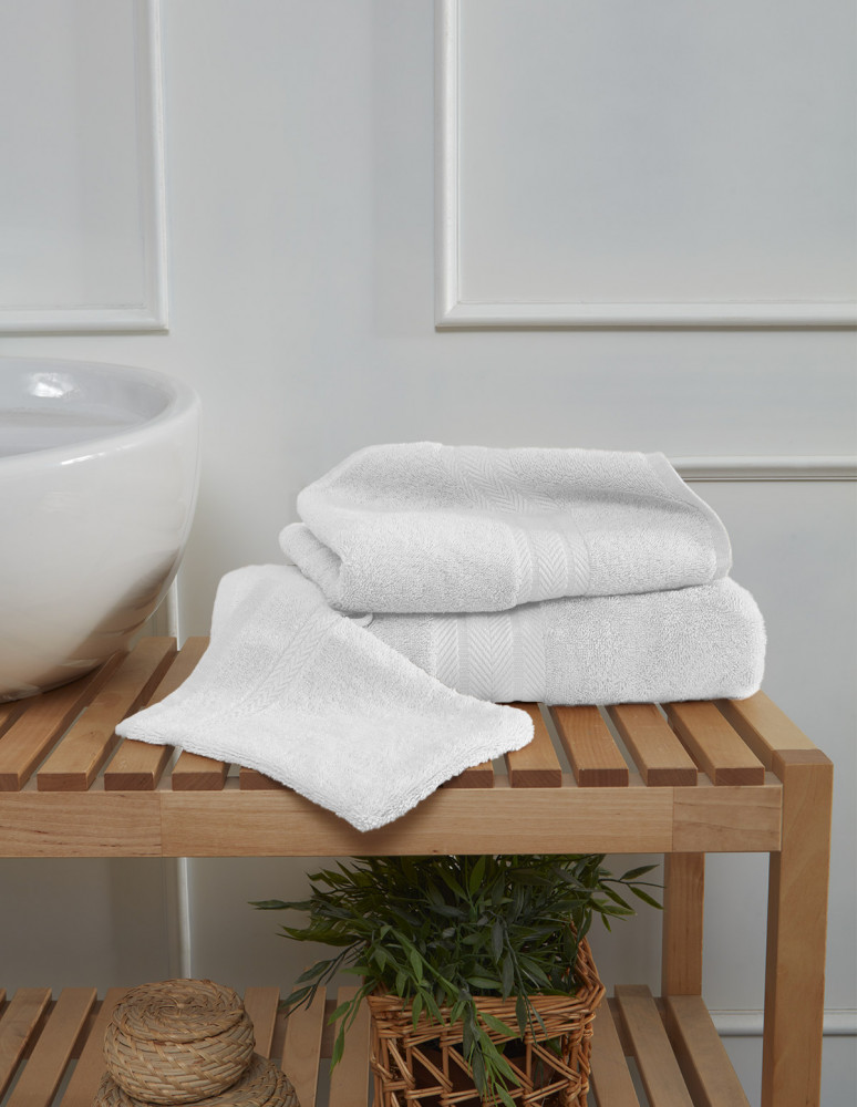 Ensemble de bain 3 pièces (1 drap de...