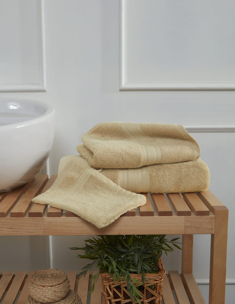 Ensemble de bain 3 pièces (1 drap de...