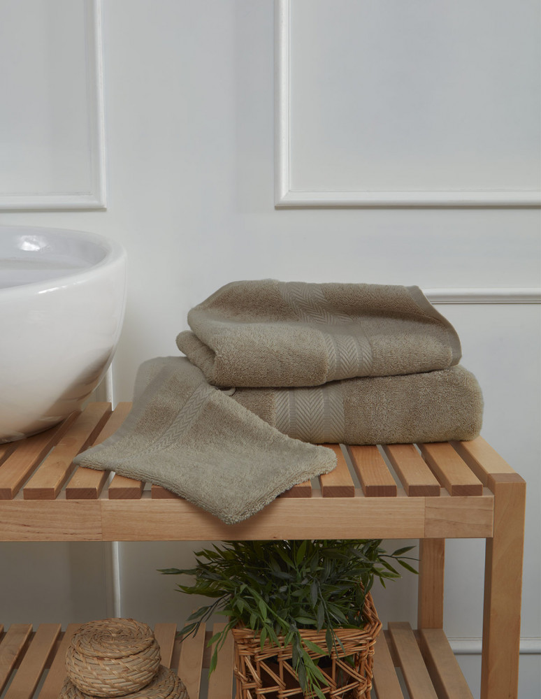 Ensemble de bain 3 pièces (1 drap de...