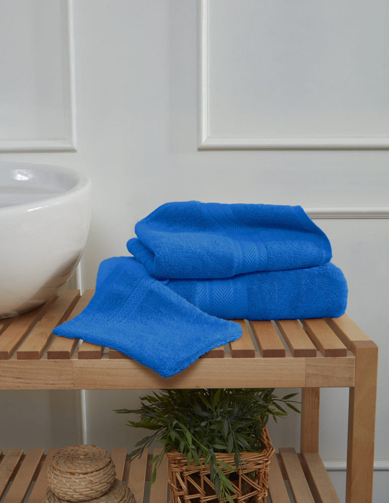 Ensemble de bain 3 pièces (1 drap de...