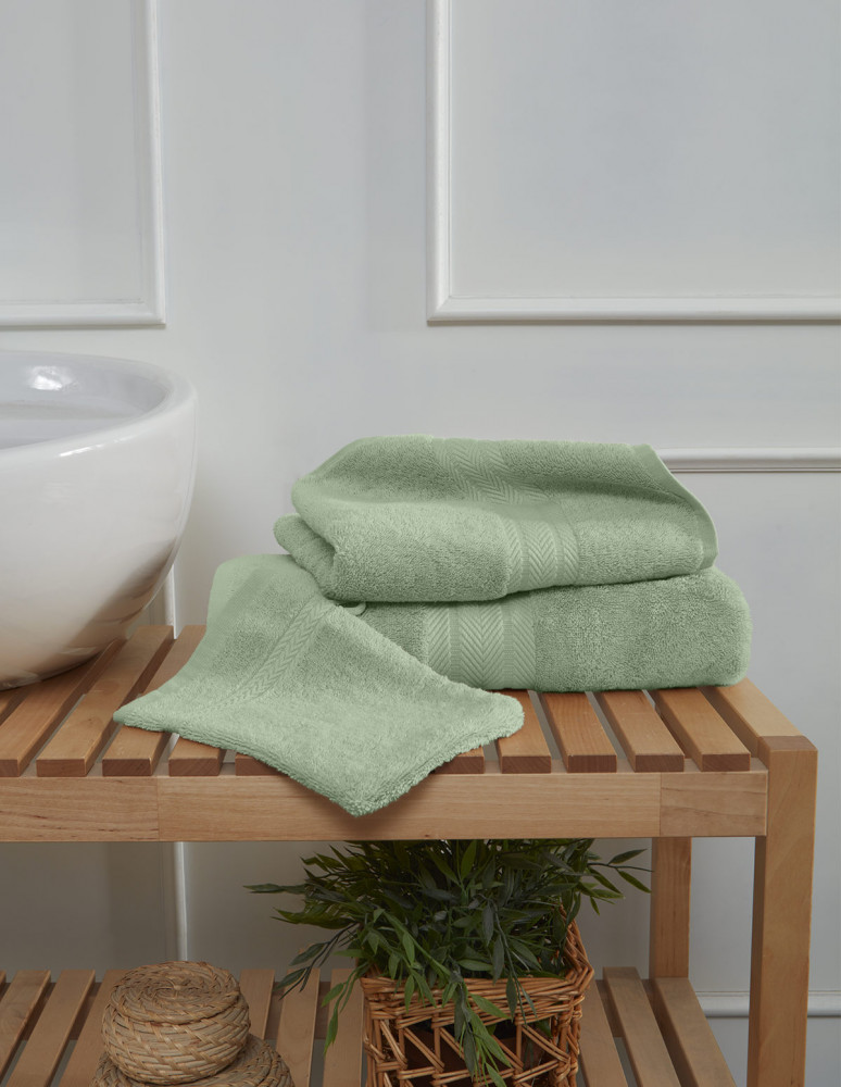 Ensemble de bain 3 pièces (1 drap de...