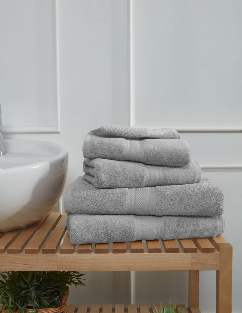 Ensemble de bain 4 pièces (2 draps de...