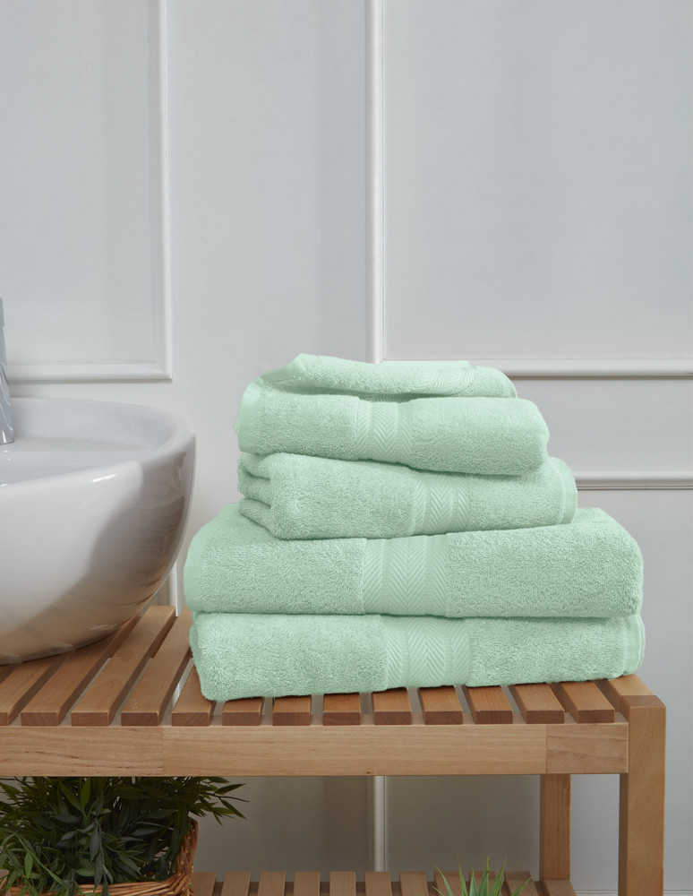Ensemble de bain 4 pièces (2 draps de...