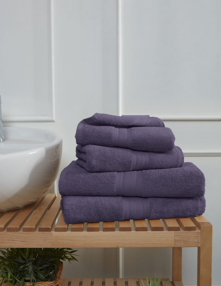 Ensemble de bain 4 pièces (2 draps de...