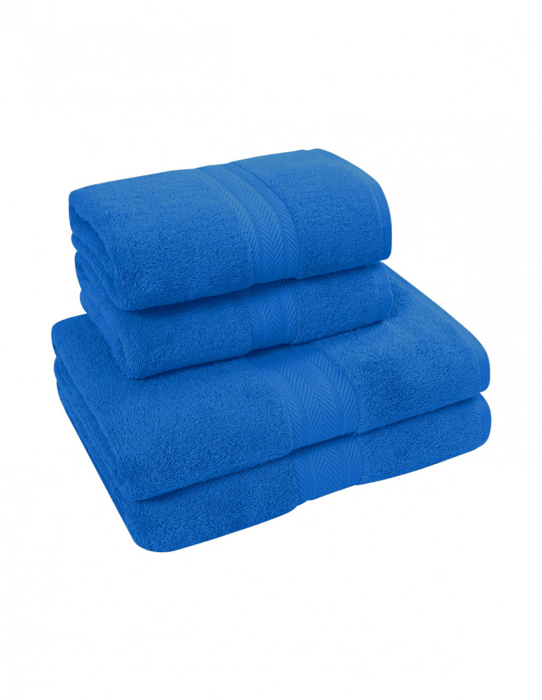Ensemble de bain 4 pièces (2 draps de...