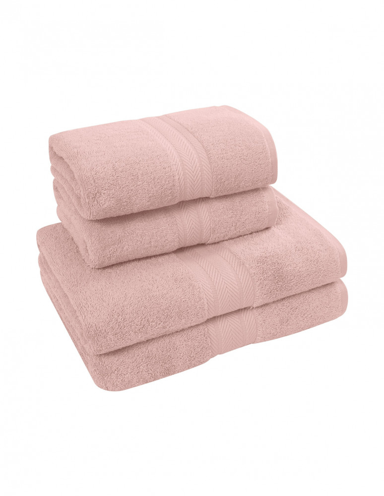 Ensemble de bain 4 pièces (2 draps de...