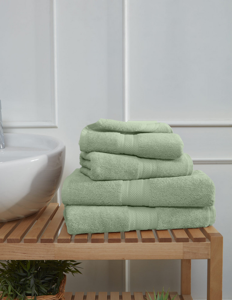 Ensemble de bain 4 pièces (2 draps de...