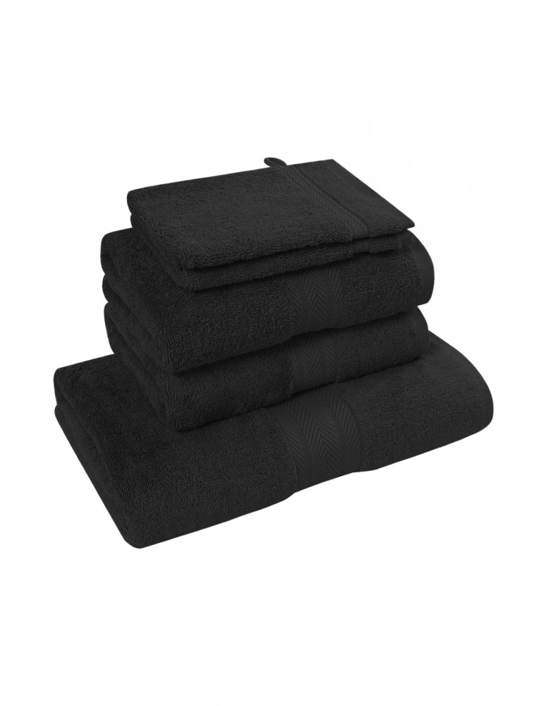 Ensemble de bain 5 pièces (1 drap de...