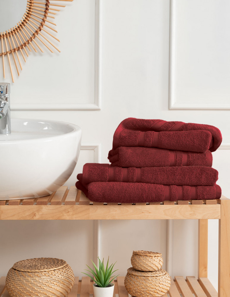 Ensemble de bain 4 pièces 600 g/m²...