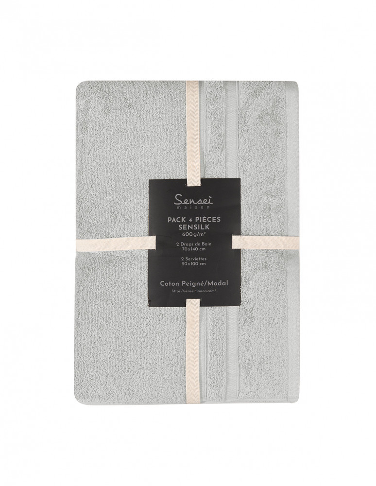 Ensemble de bain 4 pièces 600 g/m²...