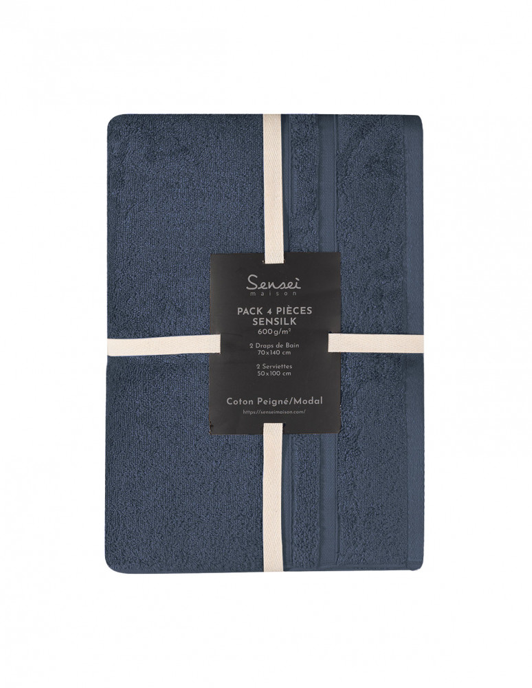 Ensemble de bain 4 pièces 600 g/m²...