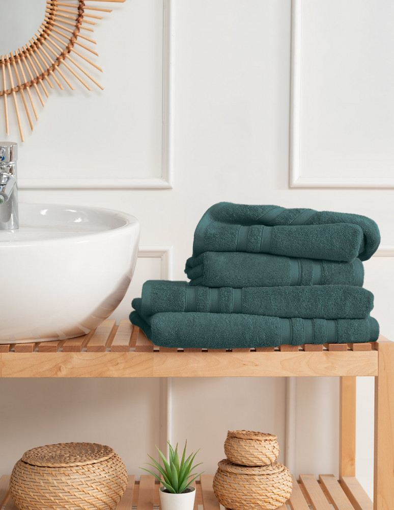 Ensemble de bain 4 pièces 600 g/m²...