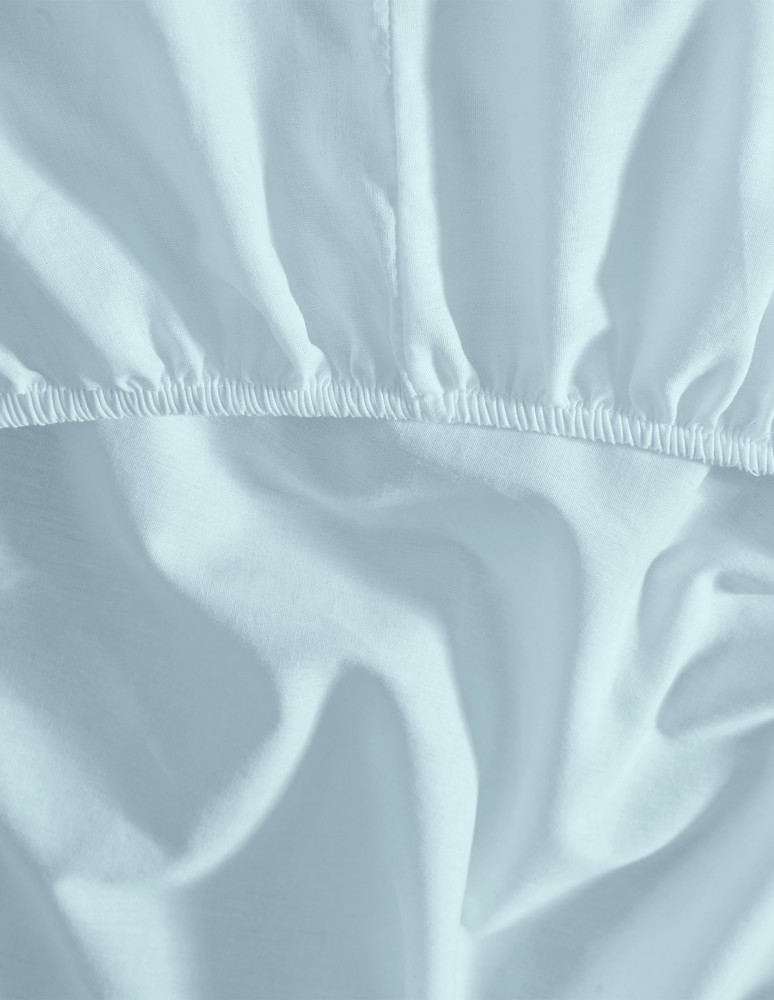 Drap housse en percale de coton pour...