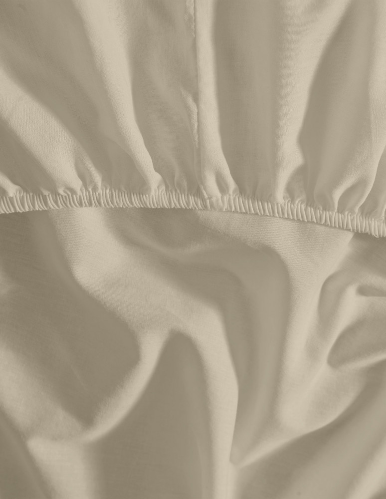 Drap housse en percale de coton pour...