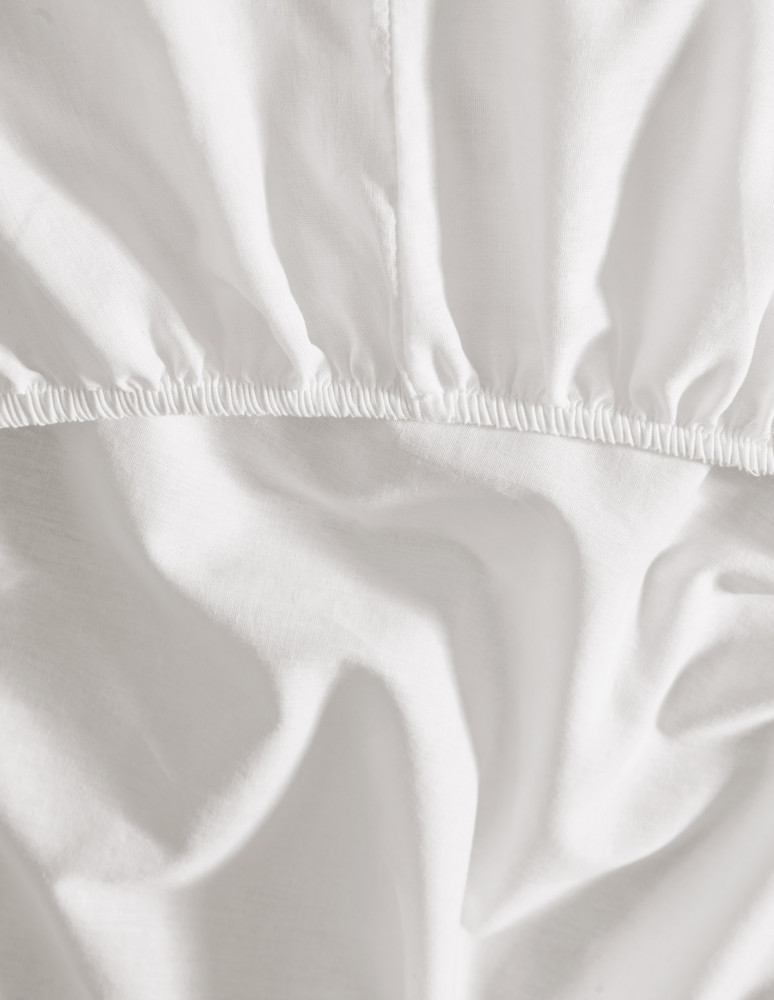 Drap housse en percale de coton pour...