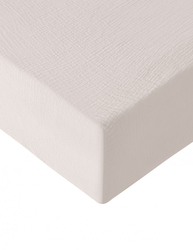 Drap housse en gaze de coton bonnet...
