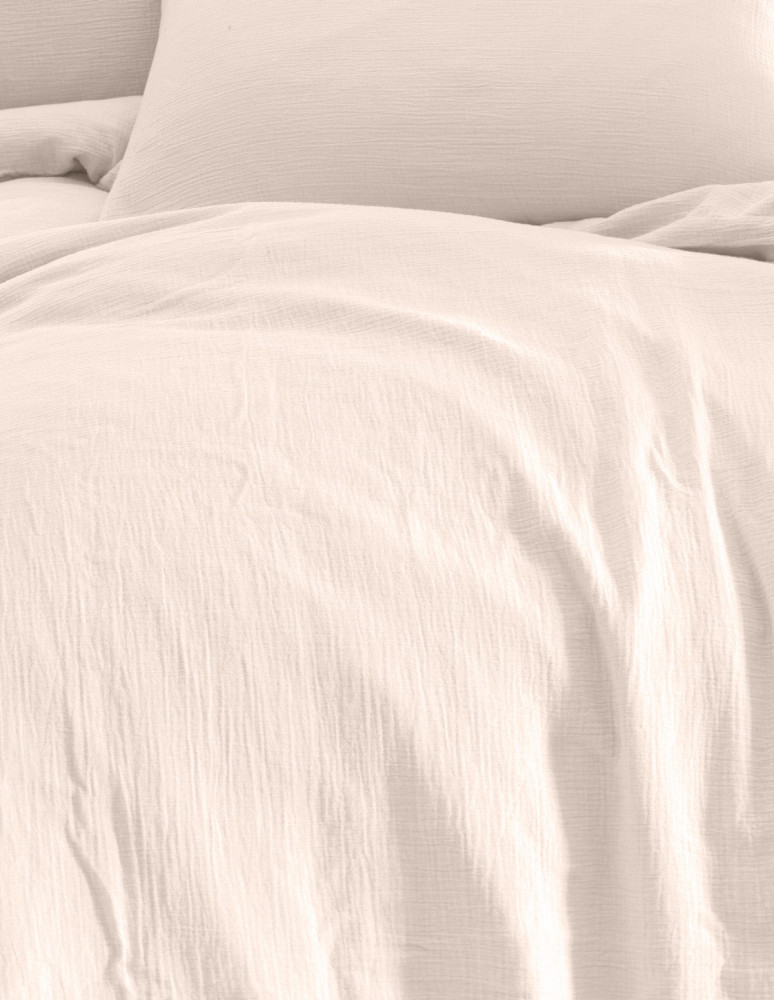 Drap housse en gaze de coton bonnet...