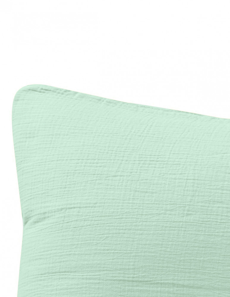 Lot de 2 taies d'oreiller en gaze de...