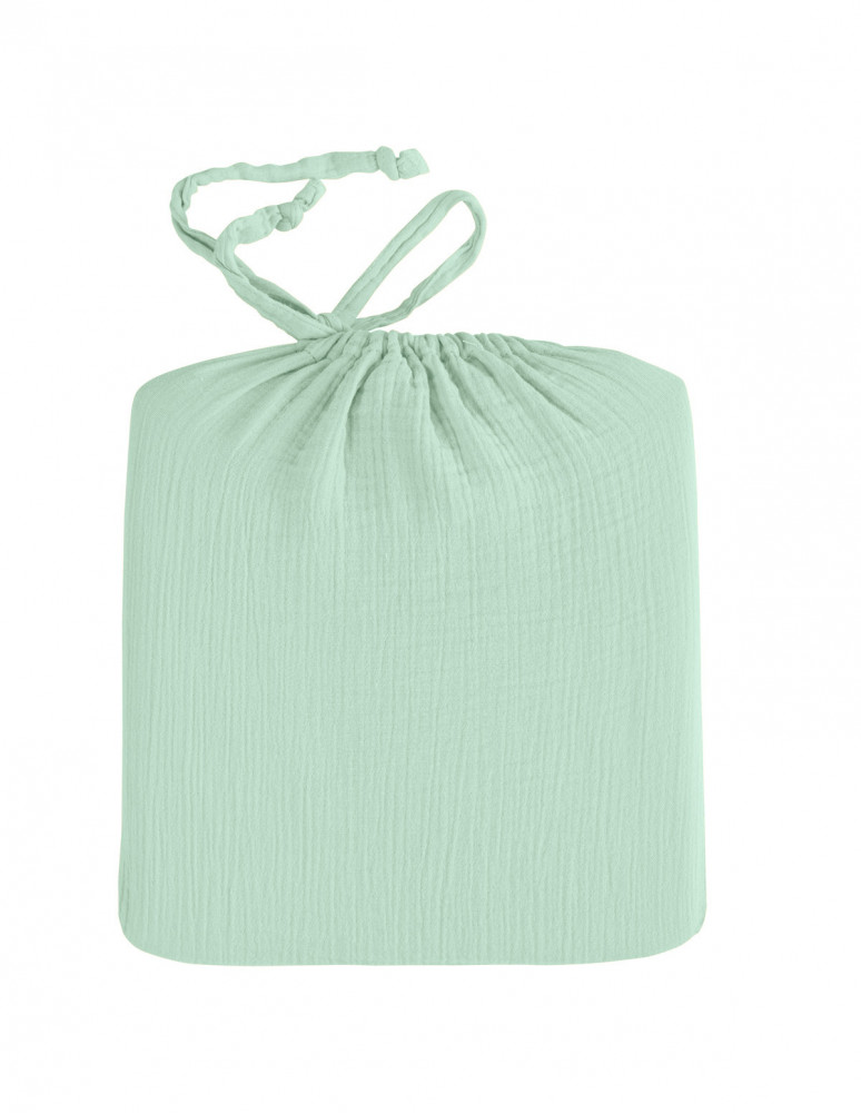 Lot de 2 taies d'oreiller en gaze de...