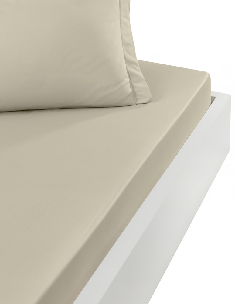 Drap housse en percale de coton pour...