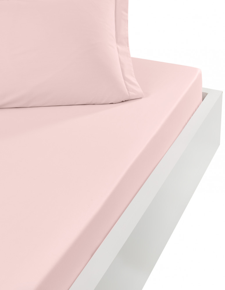 Drap housse en percale de coton pour...