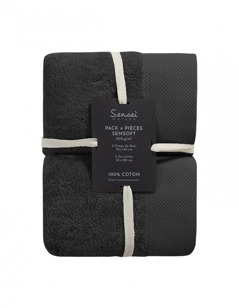 Ensemble de bain 4 pièces Zéro Twist...