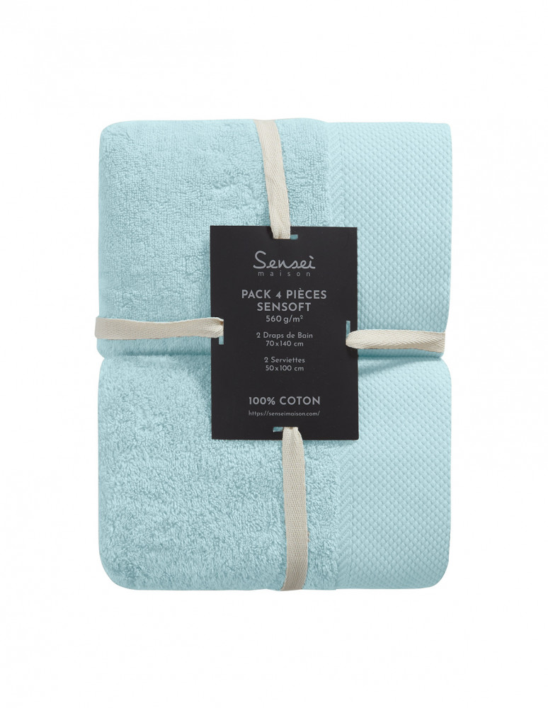 Ensemble de bain 4 pièces Zéro Twist...