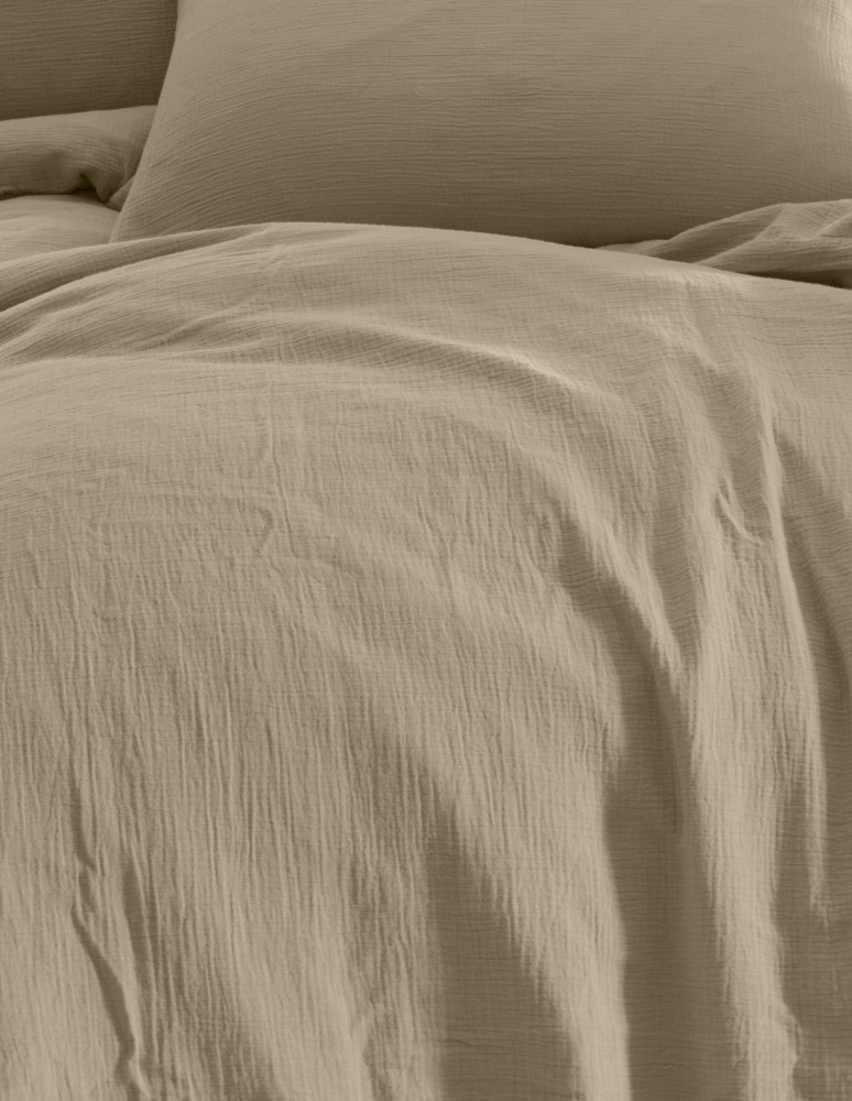 Drap housse en gaze de coton bonnet...