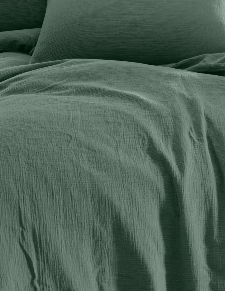 Drap housse en gaze de coton bonnet...