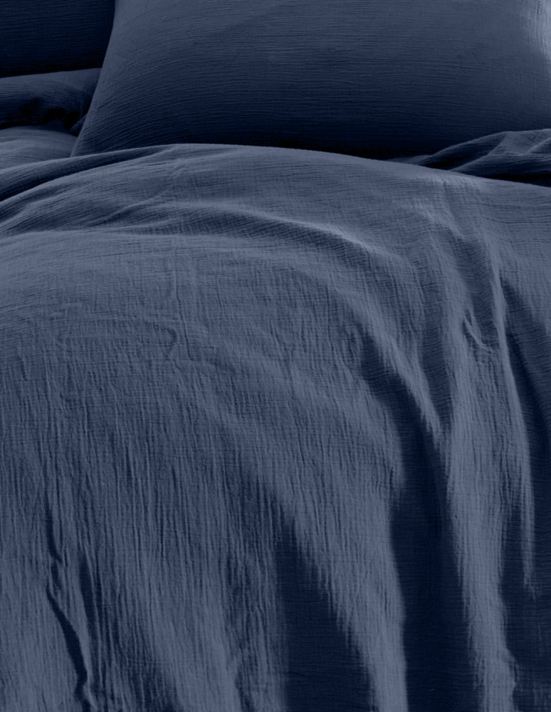 Drap housse en gaze de coton bonnet...