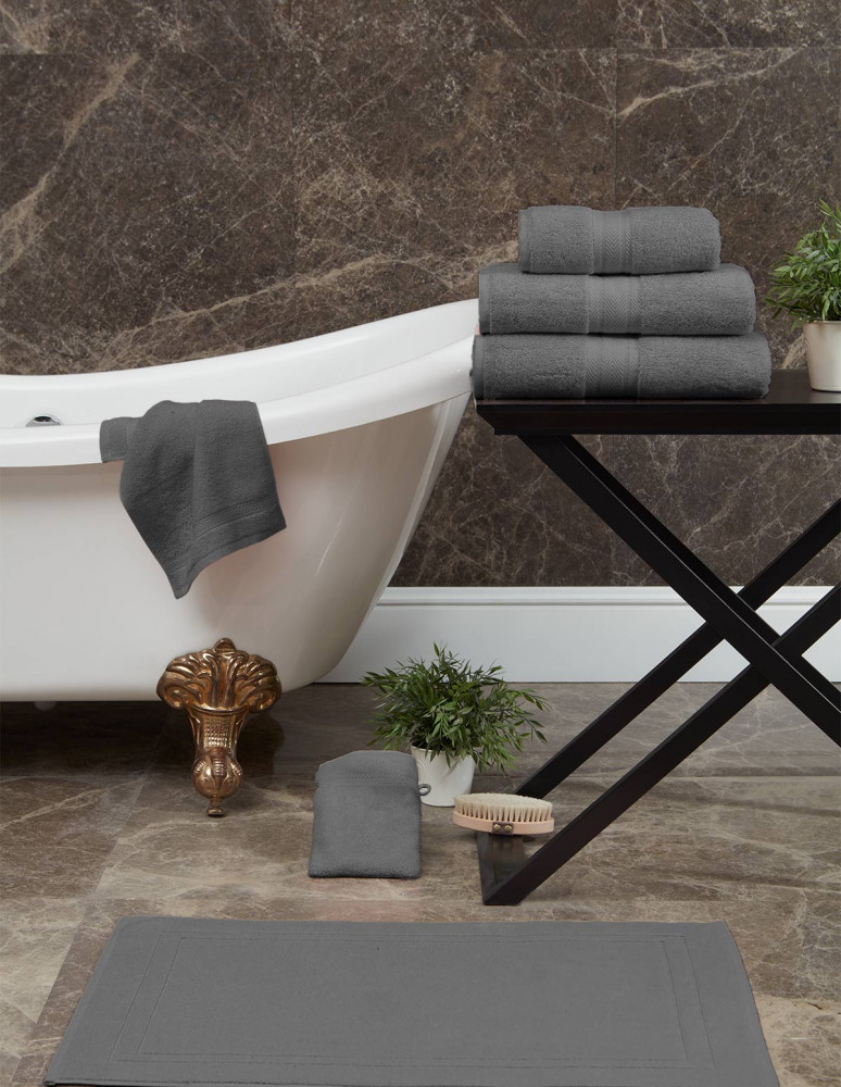 Lot de 3 gants de toilette 550 g/m²...