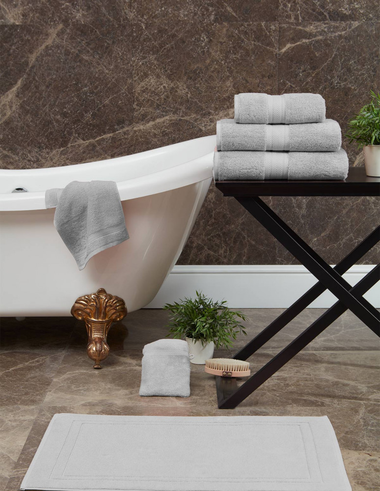 Lot de 3 gants de toilette 550 g/m²...