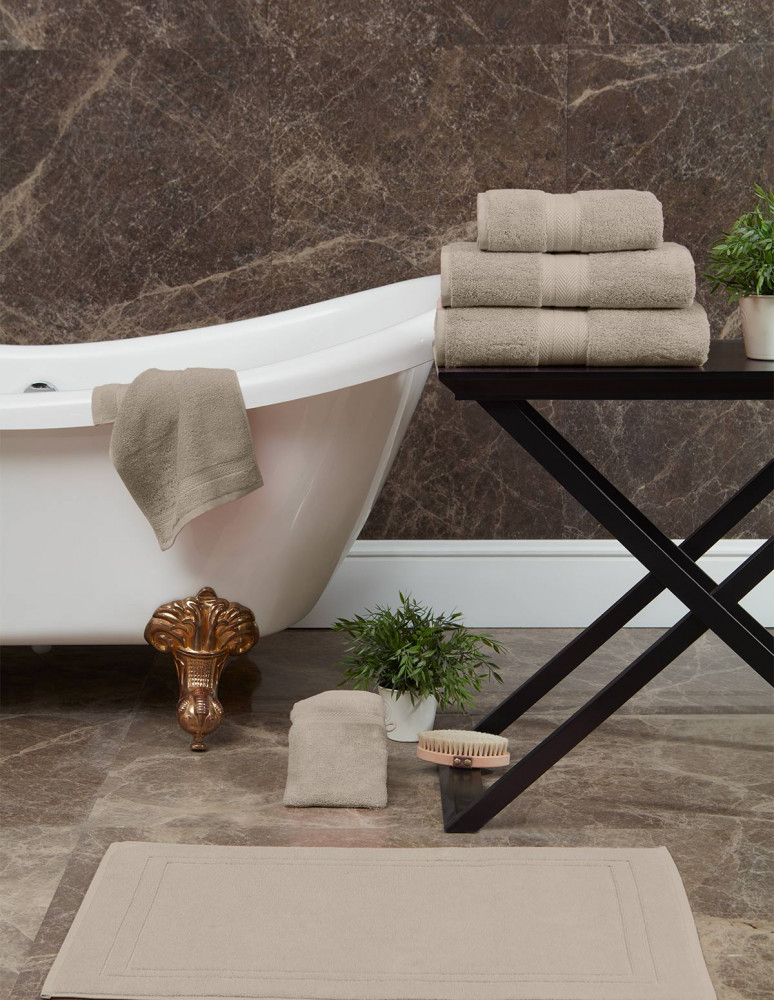 Lot de 3 gants de toilette 550 g/m²...