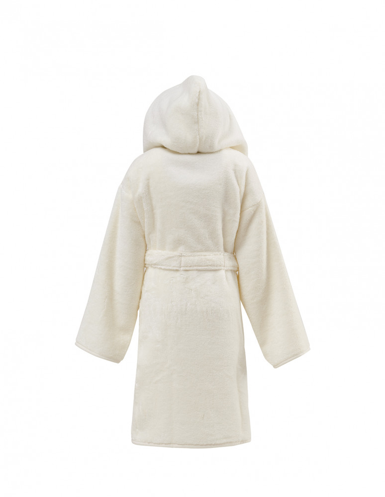 Peignoir enfant en coton peigné Zéro...