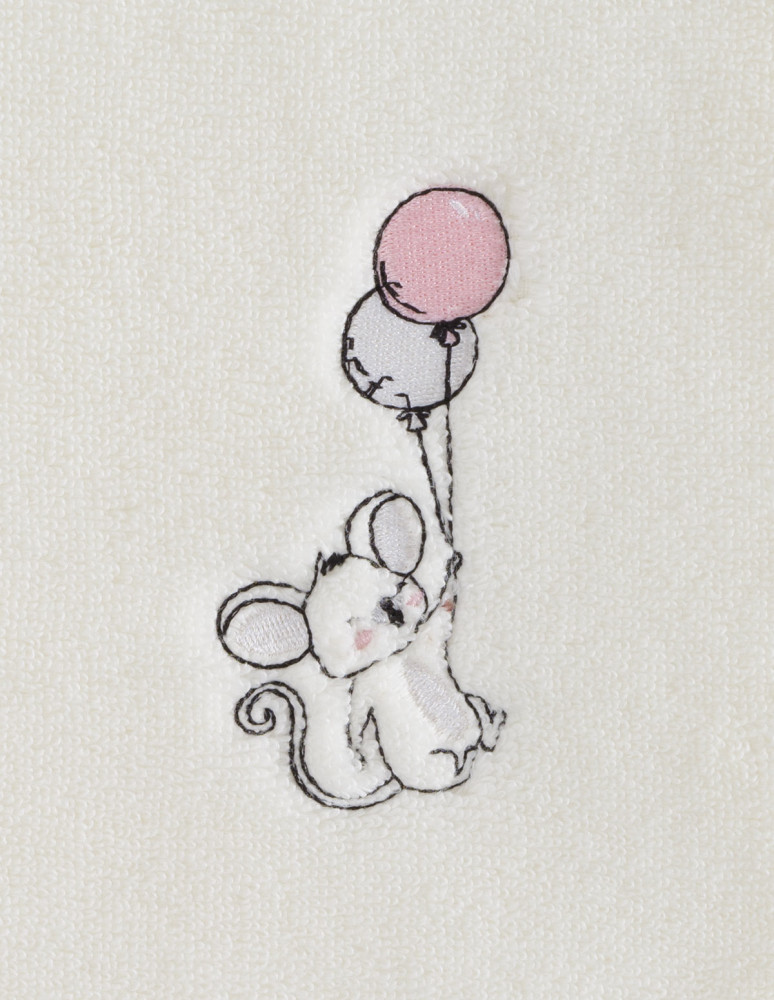 Peignoir enfant en coton peigné Zéro...