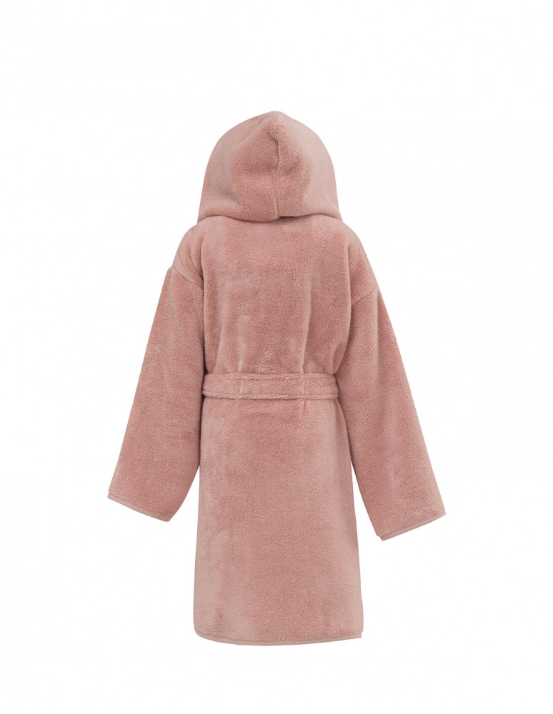 Peignoir enfant en coton peigné Zéro...