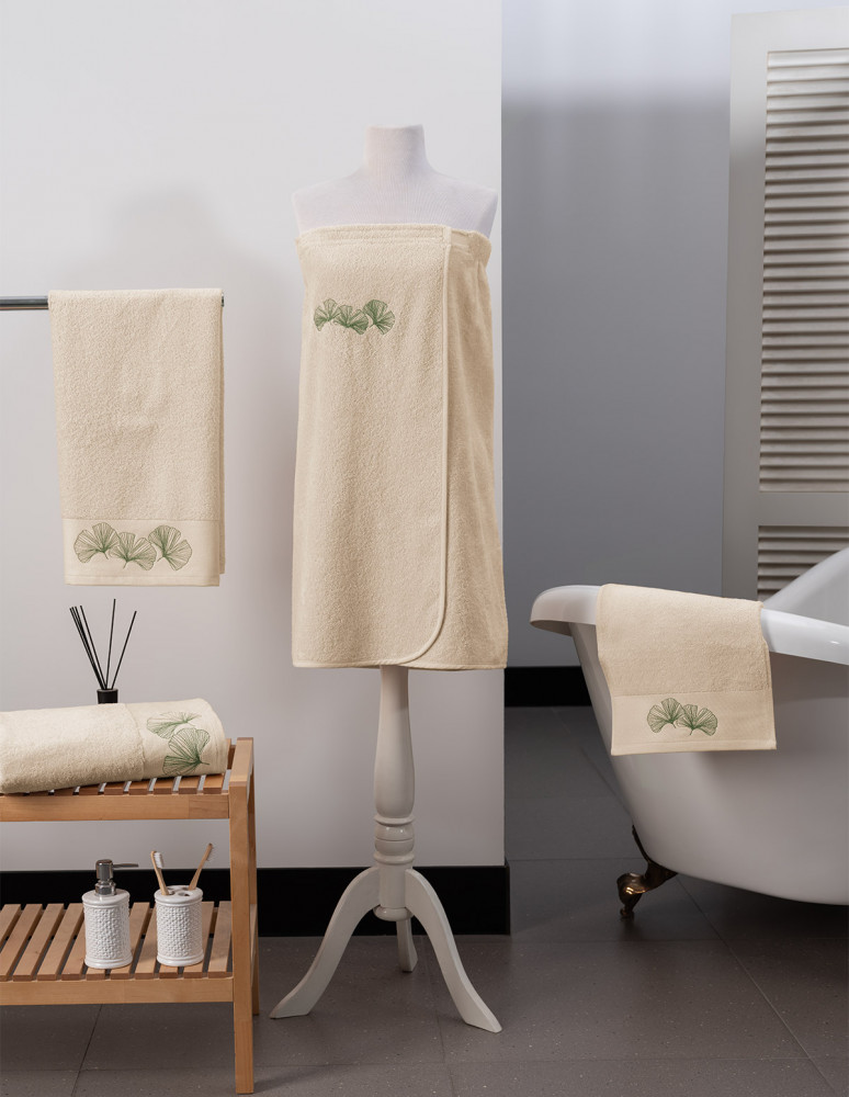 Serviette de toilette NOA GINKGO