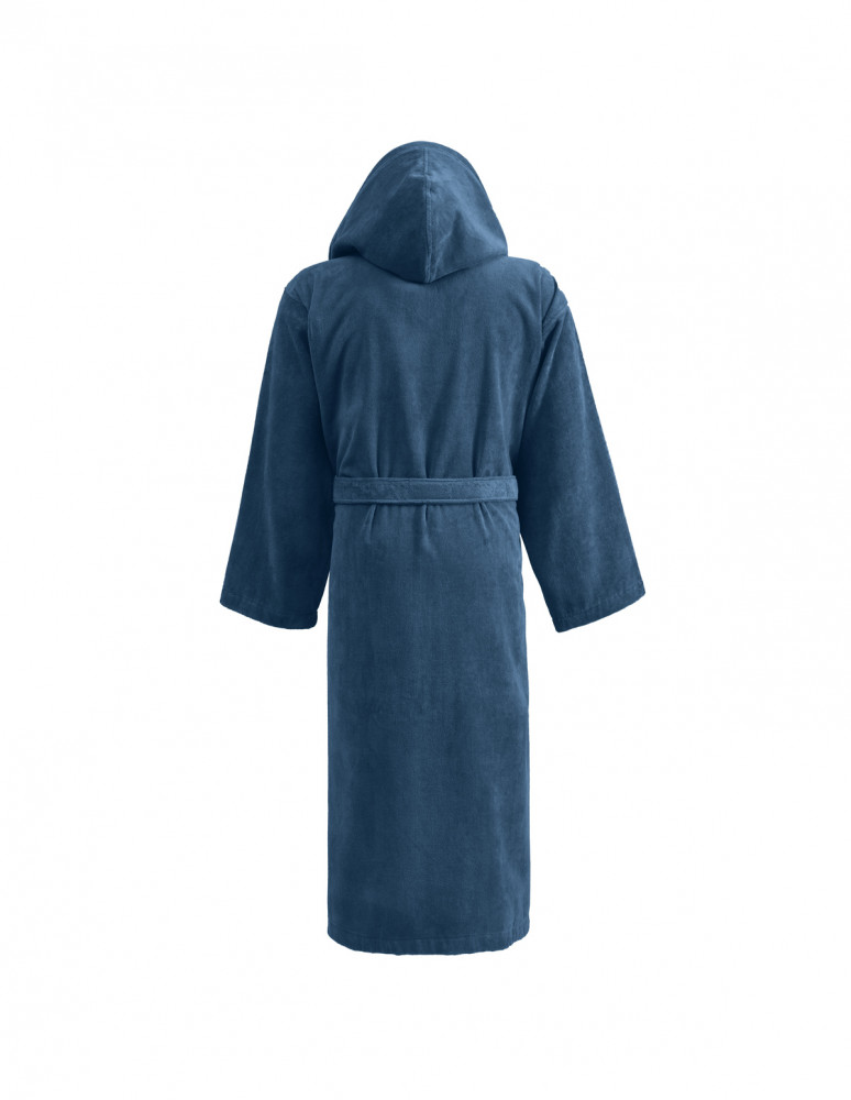 Peignoir à capuche velours CONSTANT