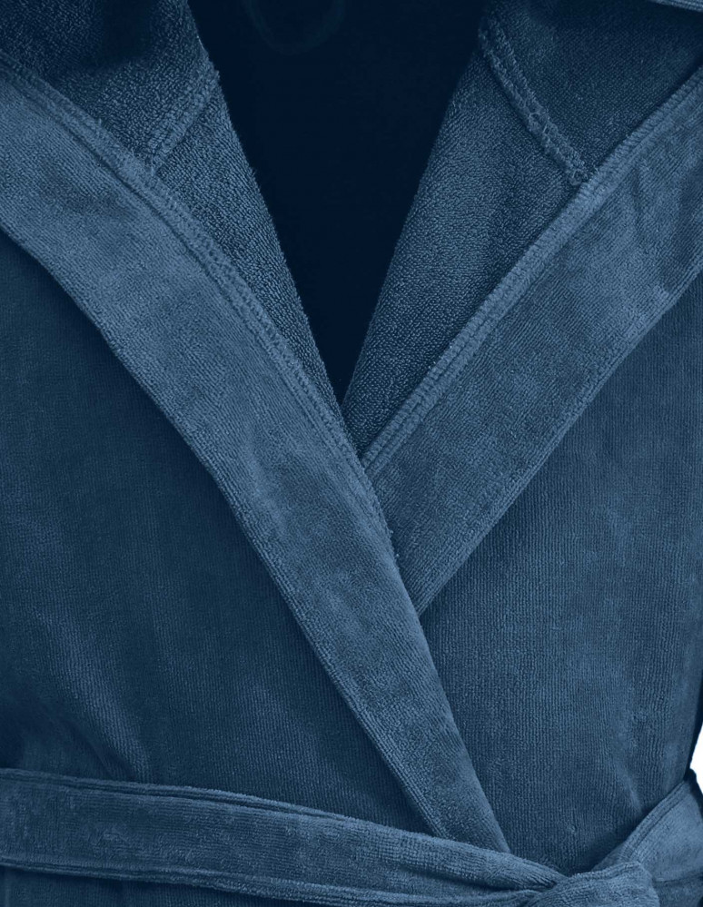 Peignoir à capuche velours CONSTANT