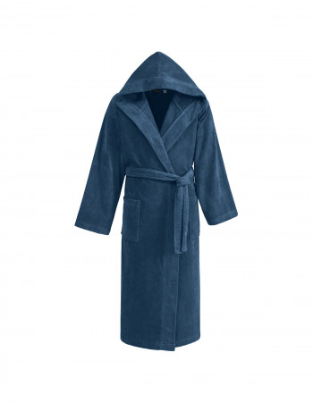Peignoir à capuche velours...