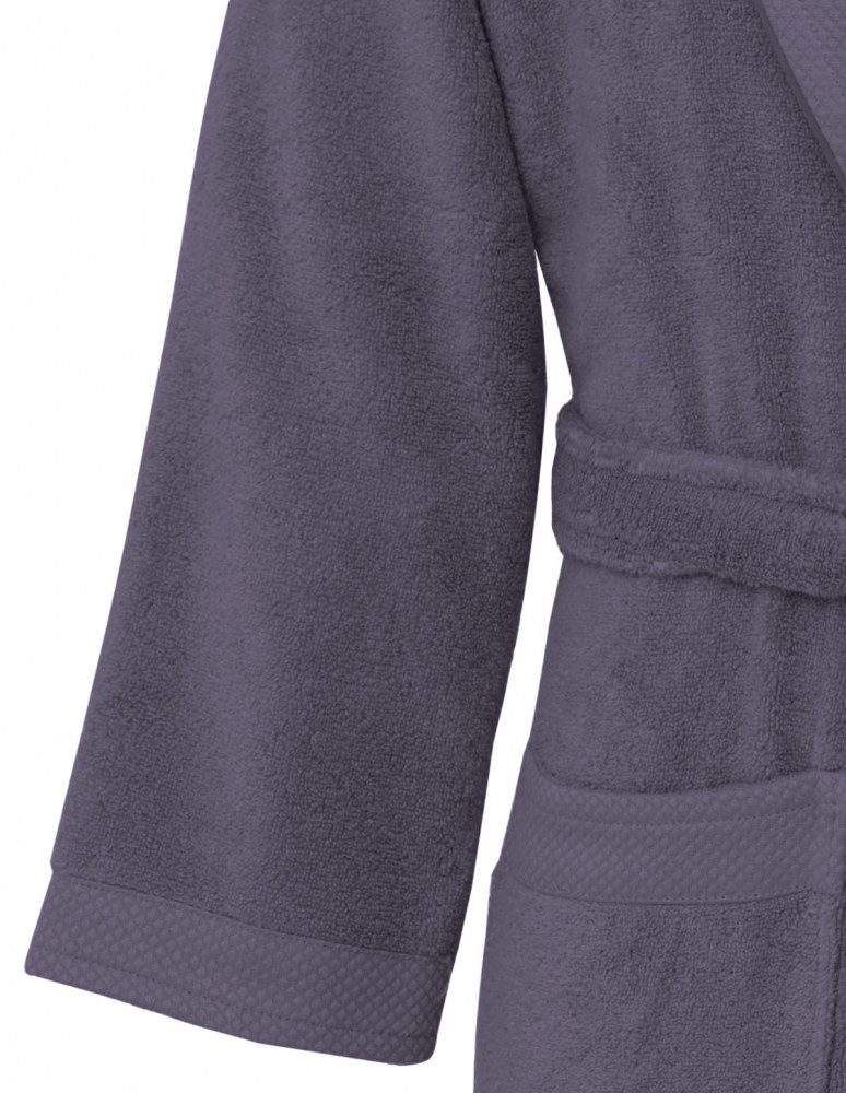 Peignoir de bain moelleux mixte col...