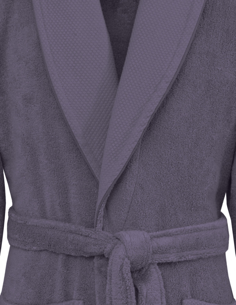 Peignoir de bain moelleux mixte col...