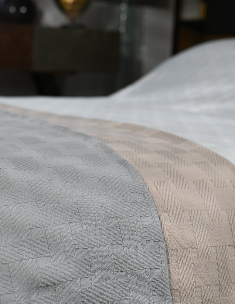 Couvre lit en coton doux SARANDA