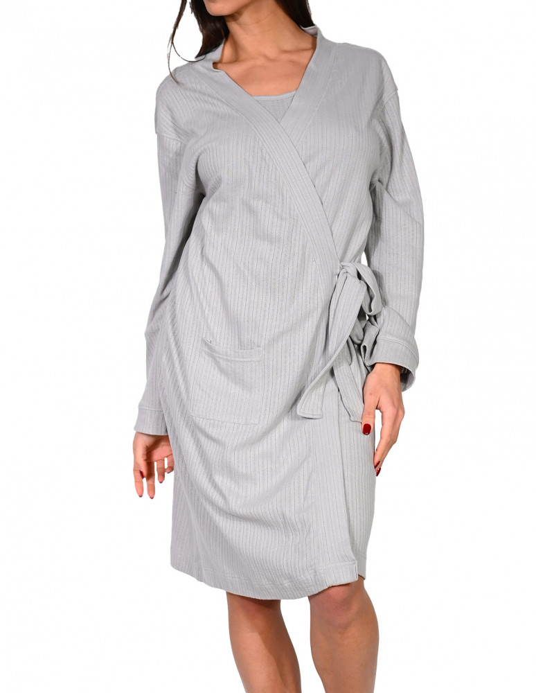 Peignoir kimono femme en maille NINA