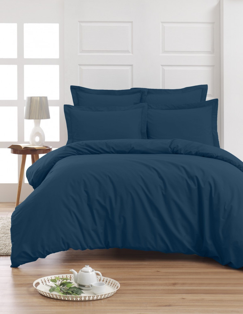 Drap housse en percale de coton pour...